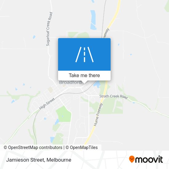 Jamieson Street map