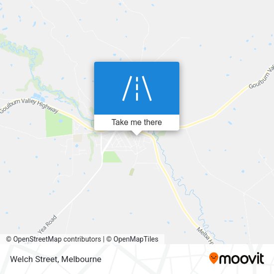 Welch Street map