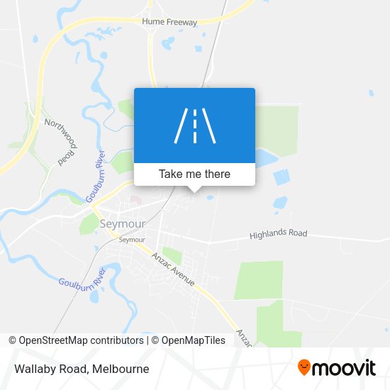 Wallaby Road map