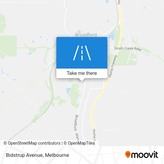 Bidstrup Avenue map