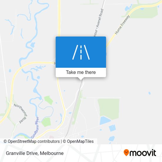 Granville Drive map