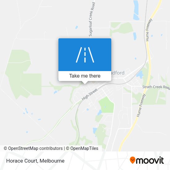 Horace Court map