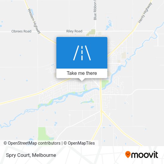 Spry Court map