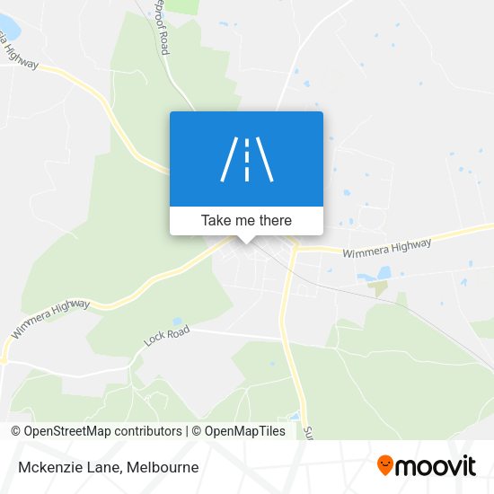 Mckenzie Lane map