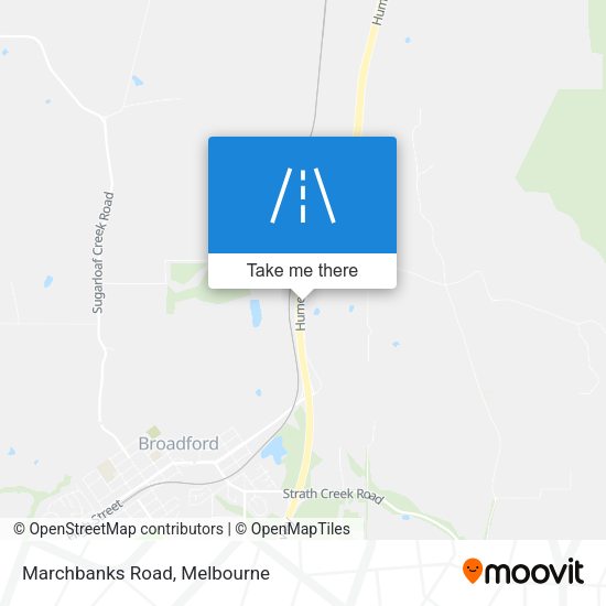 Marchbanks Road map
