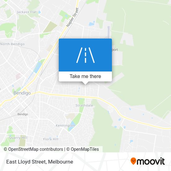 East Lloyd Street map