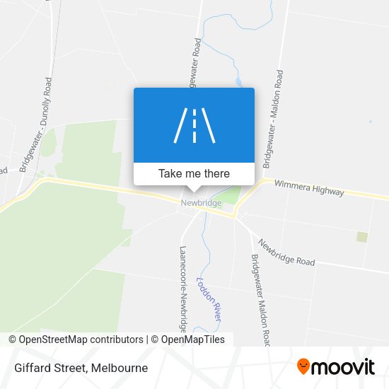 Giffard Street map