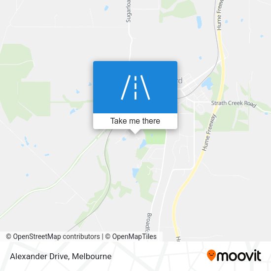 Alexander Drive map