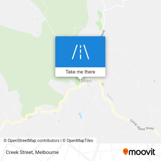 Creek Street map