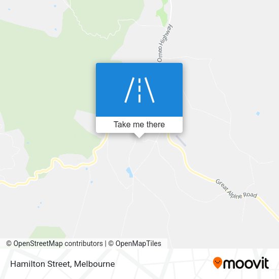 Hamilton Street map