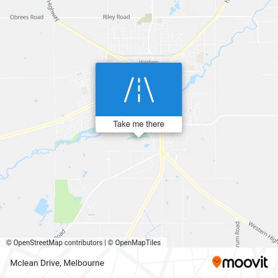 Mclean Drive map