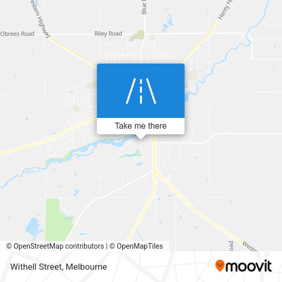 Withell Street map