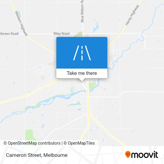 Cameron Street map