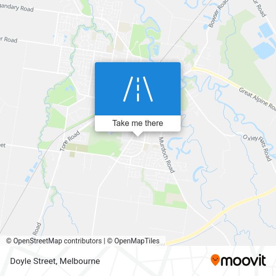 Doyle Street map