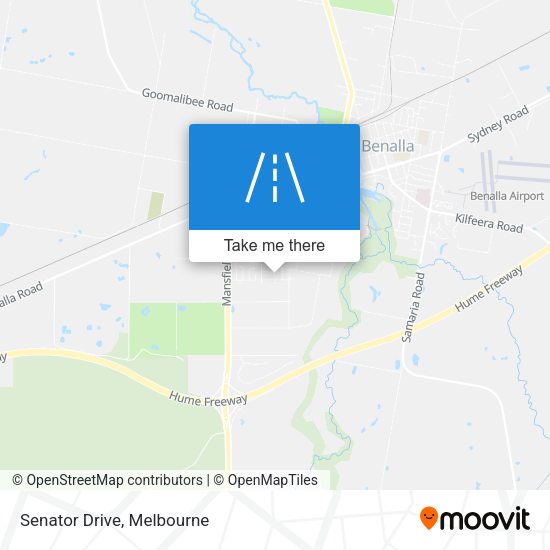 Senator Drive map