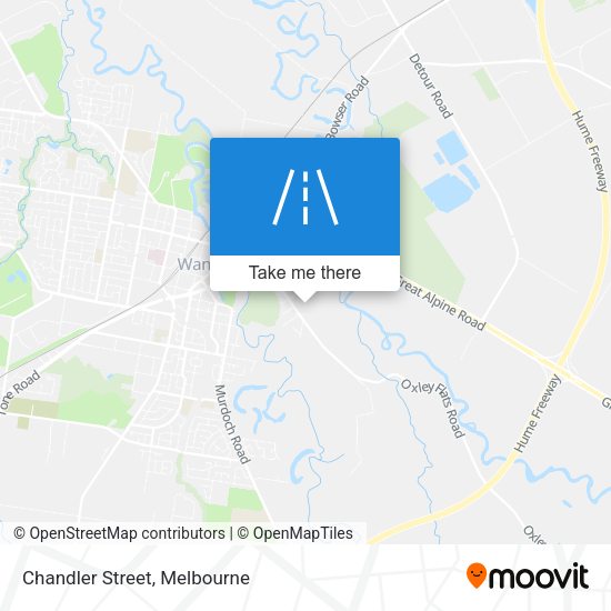 Chandler Street map