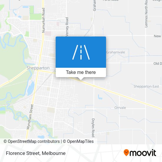 Florence Street map