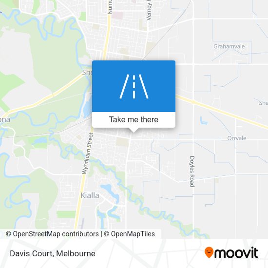 Davis Court map