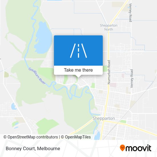 Bonney Court map