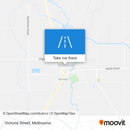 Victoria Street map