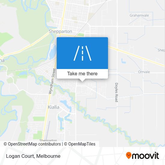 Logan Court map