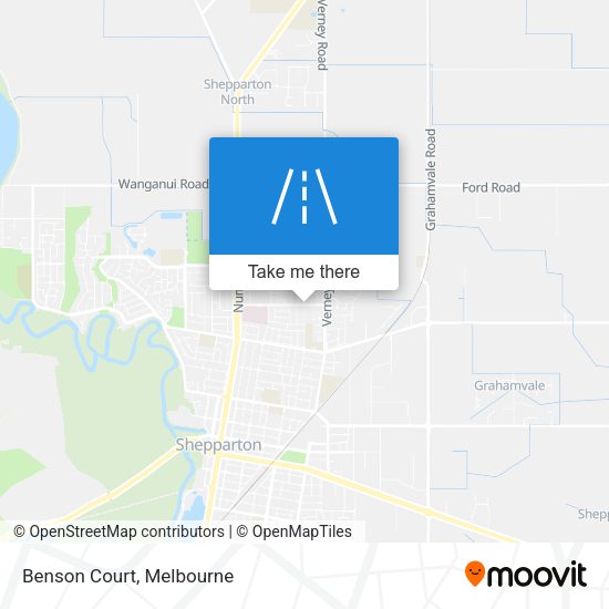 Benson Court map