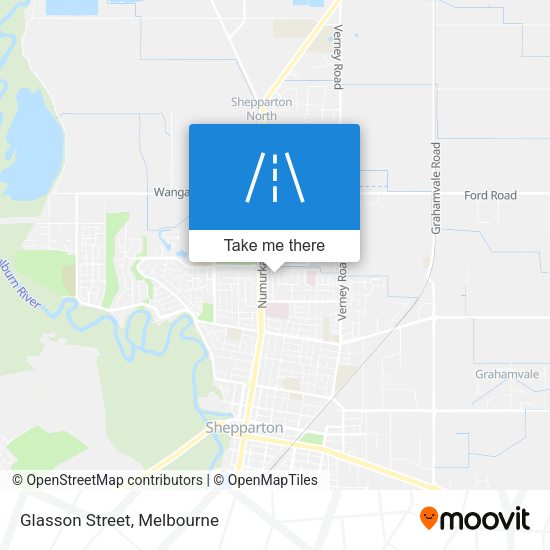 Glasson Street map