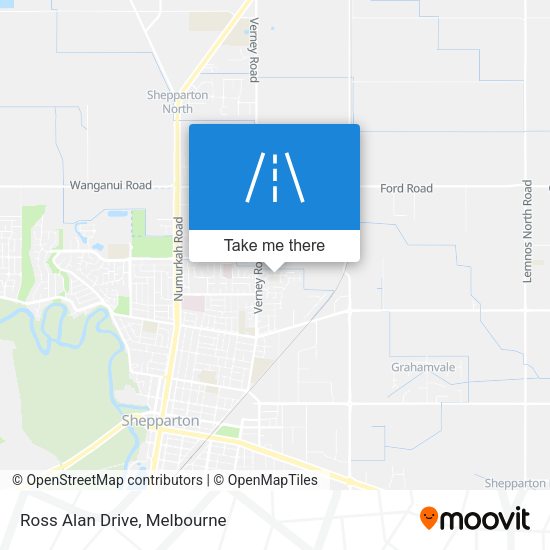 Ross Alan Drive map
