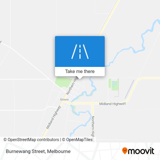 Burnewang Street map