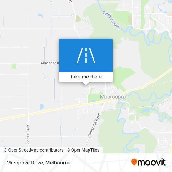Musgrove Drive map
