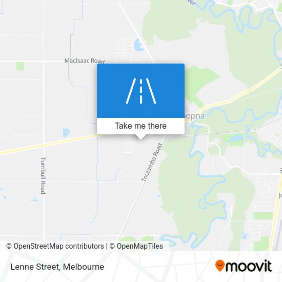 Lenne Street map