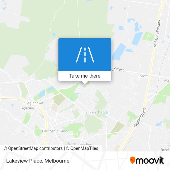 Lakeview Place map