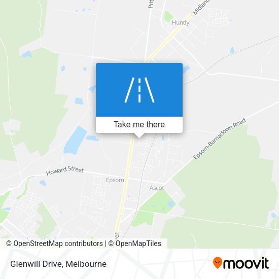 Glenwill Drive map