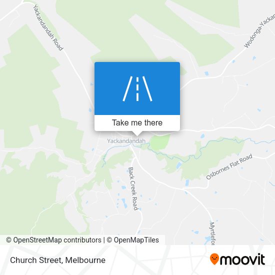 Church Street map