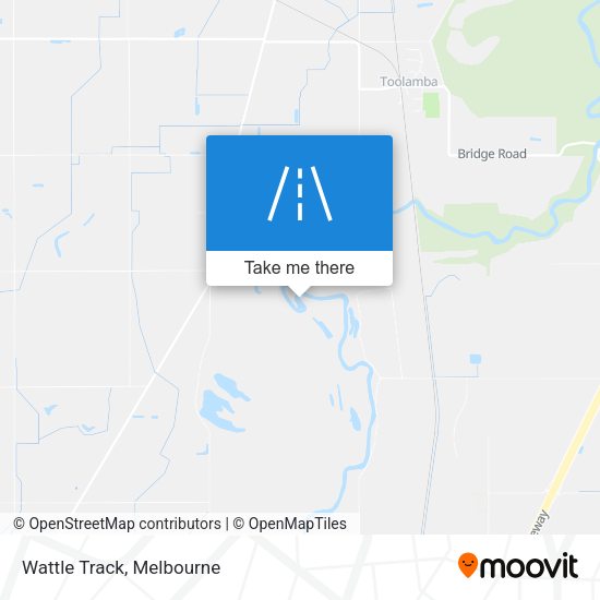 Wattle Track map