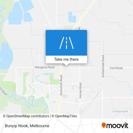 Bunyip Nook map