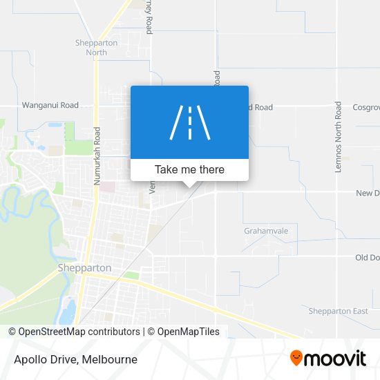 Apollo Drive map