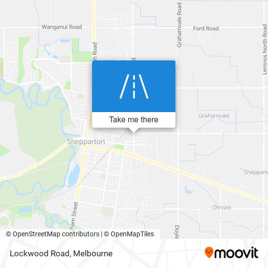 Mapa Lockwood Road