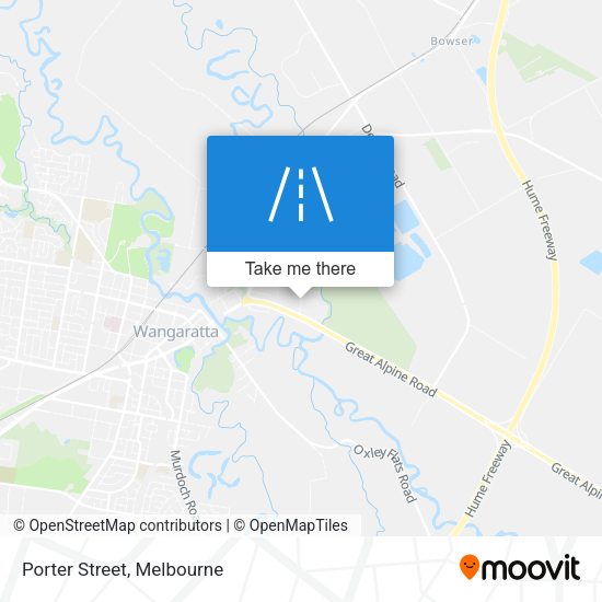 Porter Street map