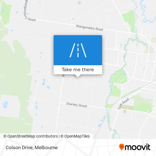 Colson Drive map