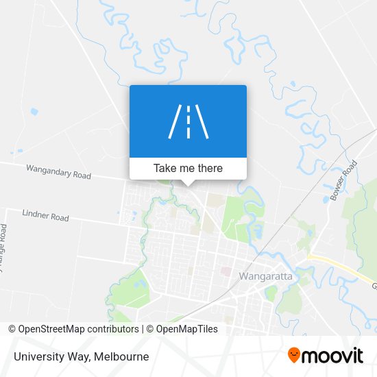 University Way map