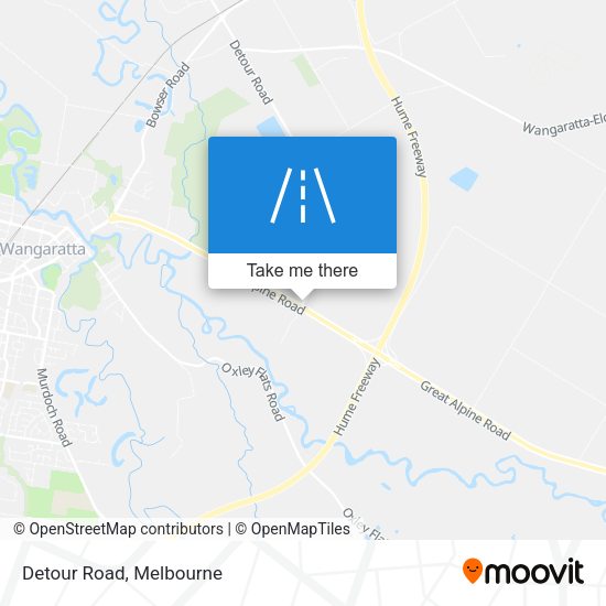 Detour Road map