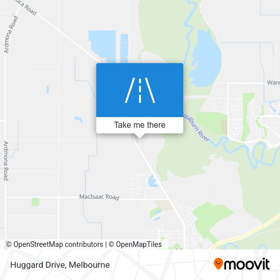 Huggard Drive map