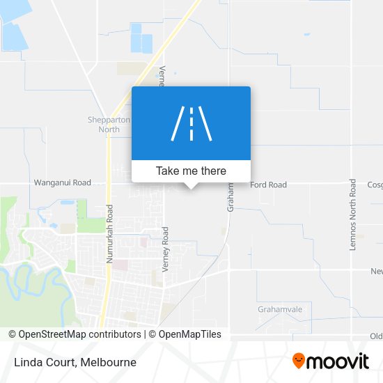 Linda Court map