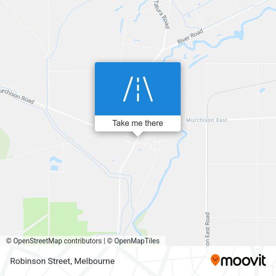 Robinson Street map