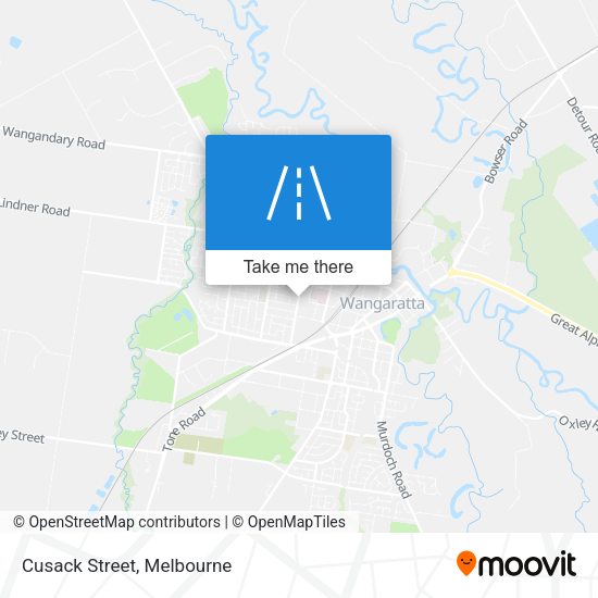 Cusack Street map