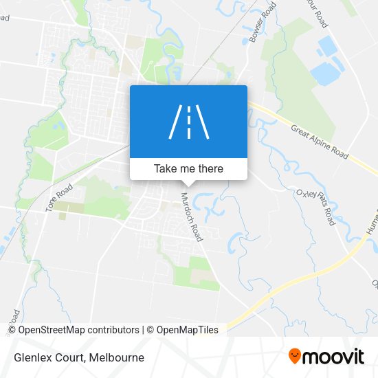Glenlex Court map