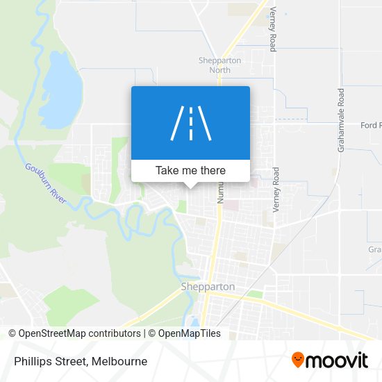 Phillips Street map