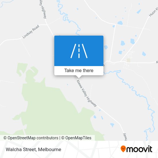 Walcha Street map