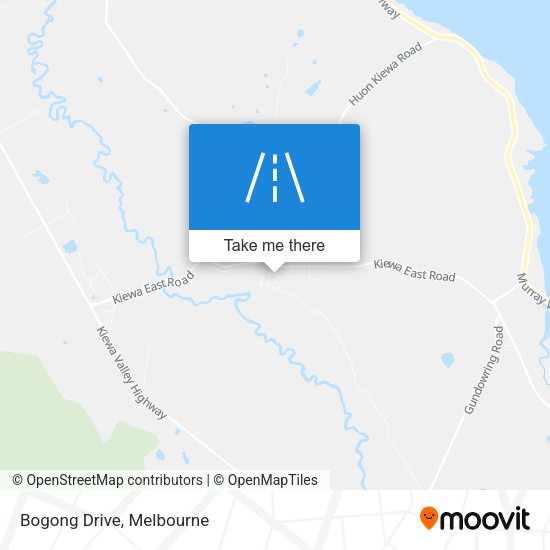 Bogong Drive map